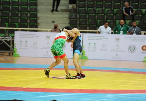 منافسات البطولة العربية للمصارعة الرومانية و الحرة تحت 17 و تحت 20 سنة المقامة في مكة المكرمة